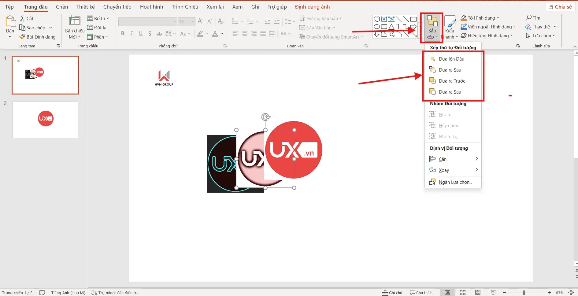 Cách Chèn Hình Chồng Lên Nhau Trong PowerPoint Nhanh 5 Thay đổi thứ tự lớp
