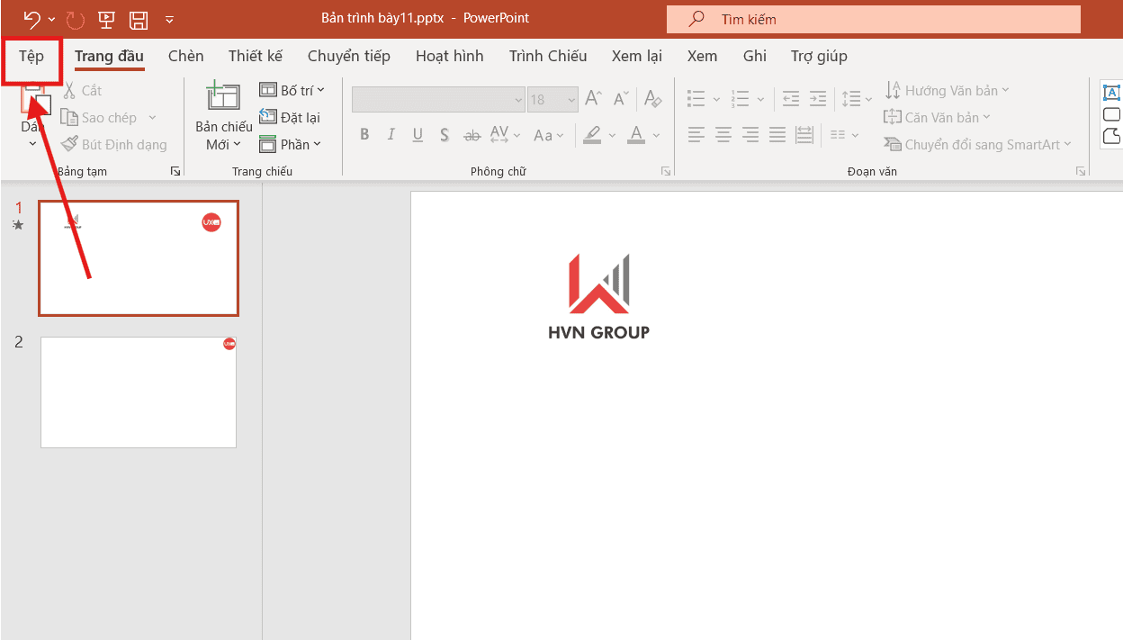 Đặt mật khẩu cho PowerPoint