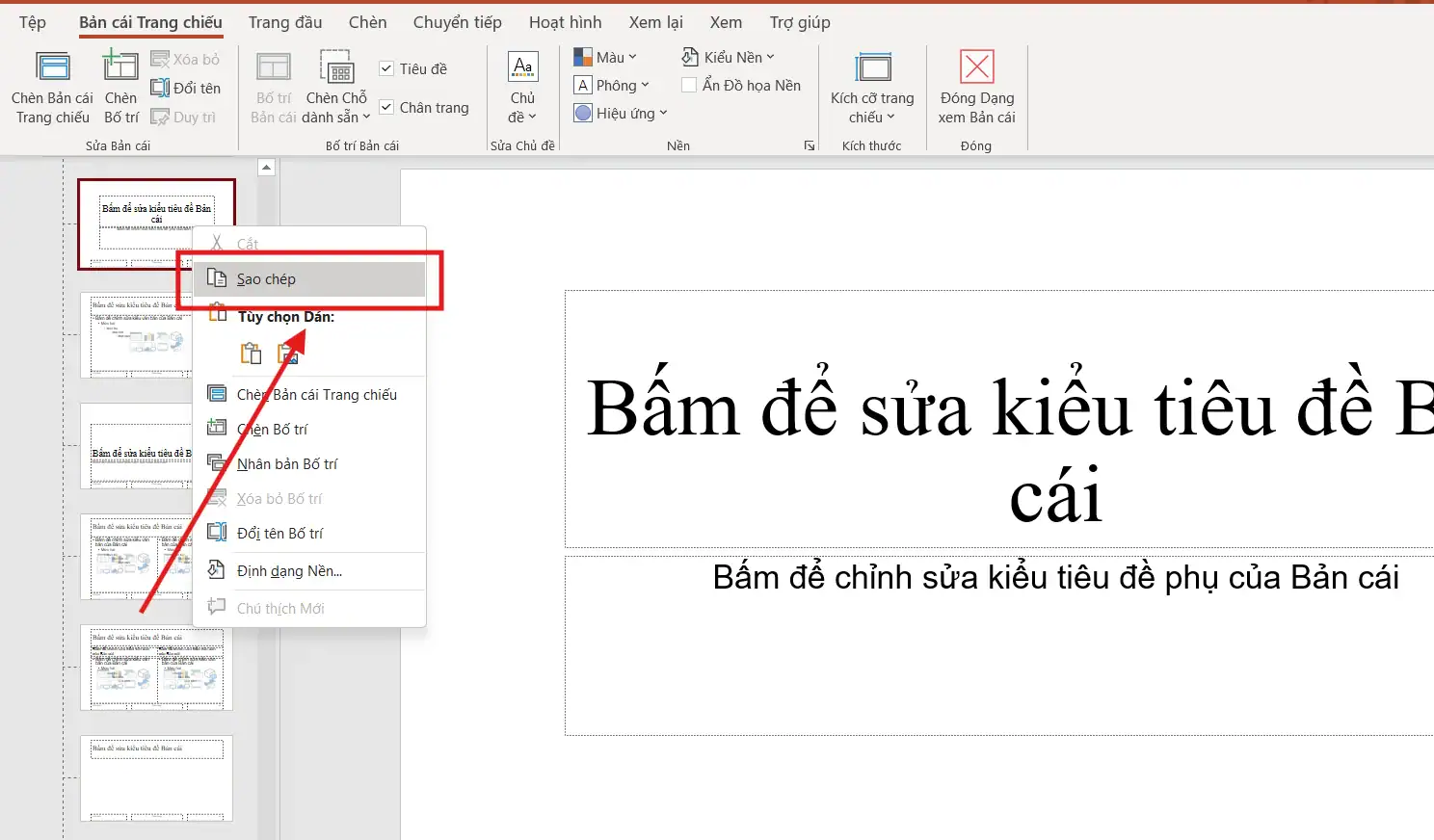 Kĩ thuật Copy Layout