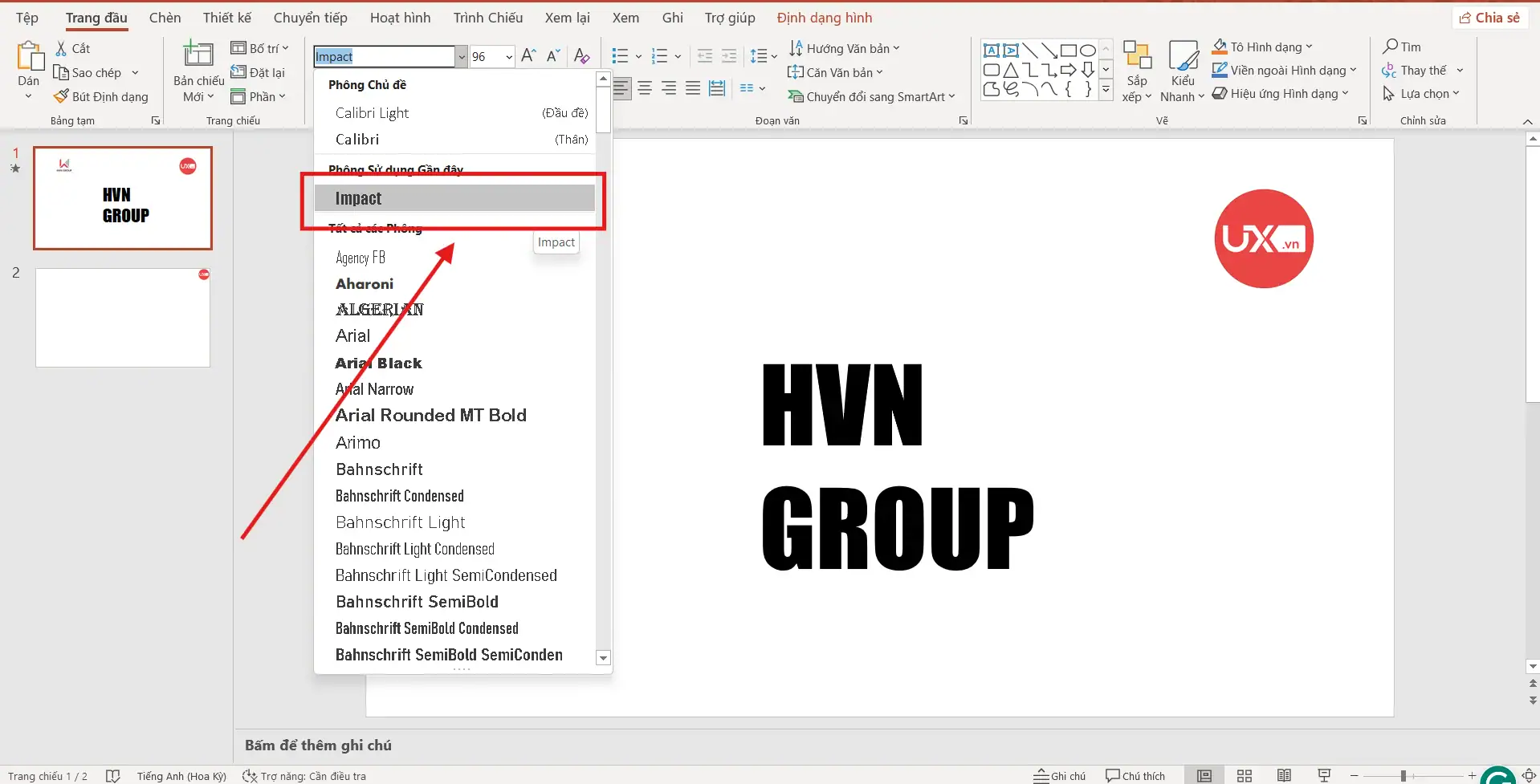 Lồng ghép ảnh vào chữ trong Ppt