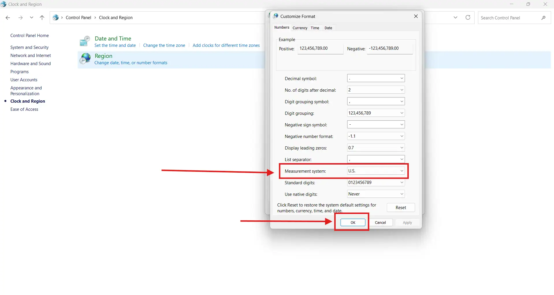 Thay đổi đơn vị đo trong Ppt