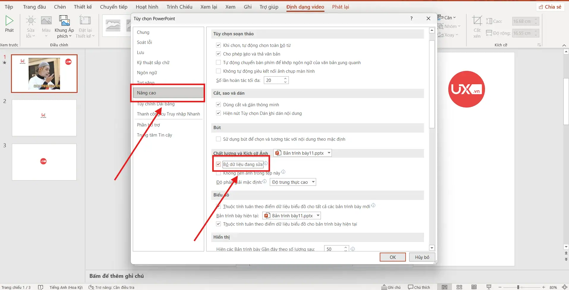 Cách gửi file Ppt qua Mess