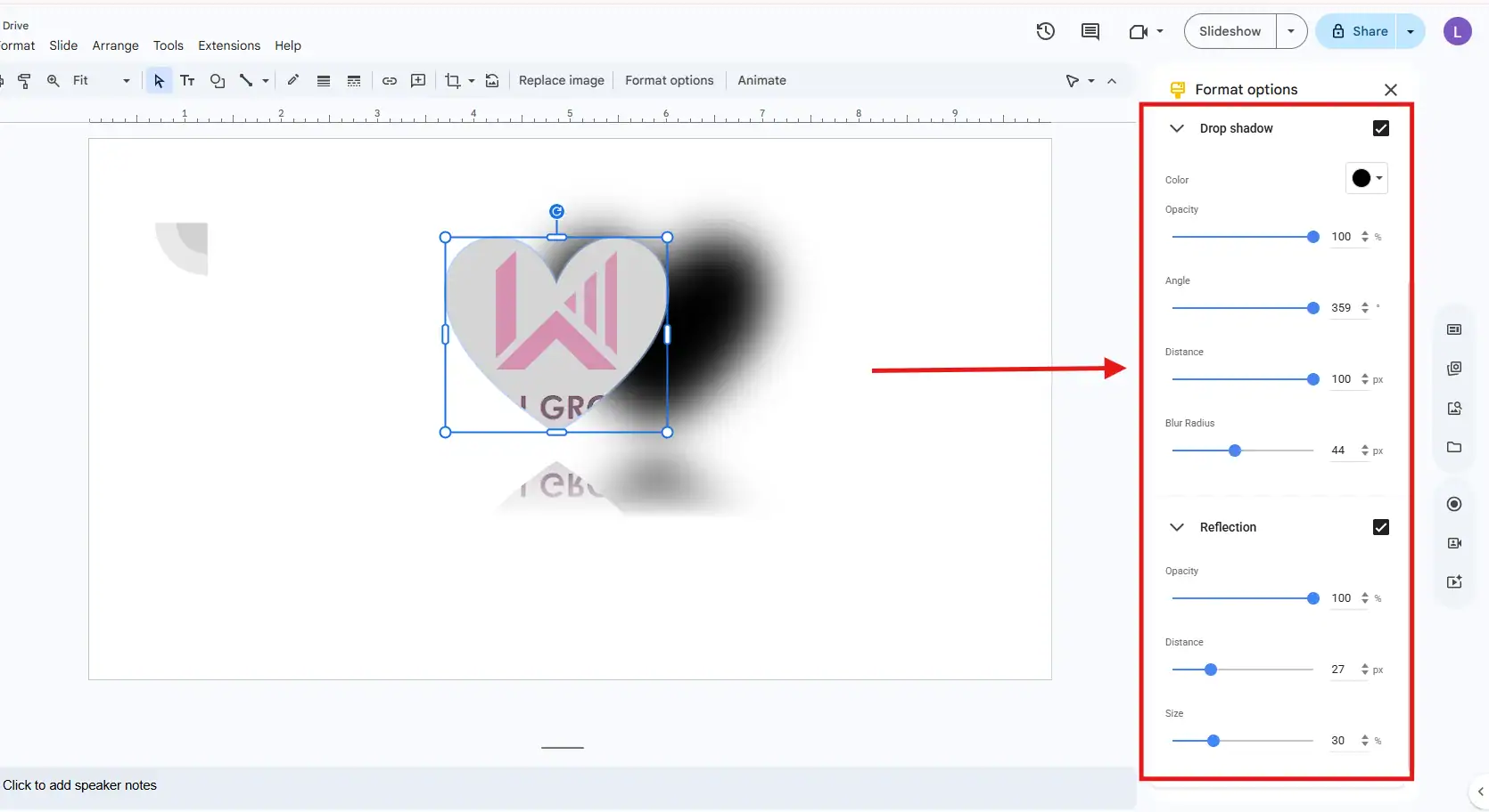 Chỉnh sửa ảnh trong Google Slides giúp slide đẹp và chuyên nghiệp hơn 11 Chỉnh sửa ảnh