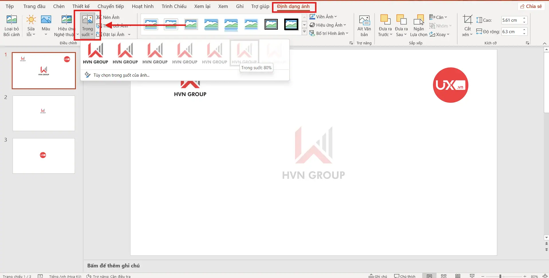 Định dạng ảnh mờ