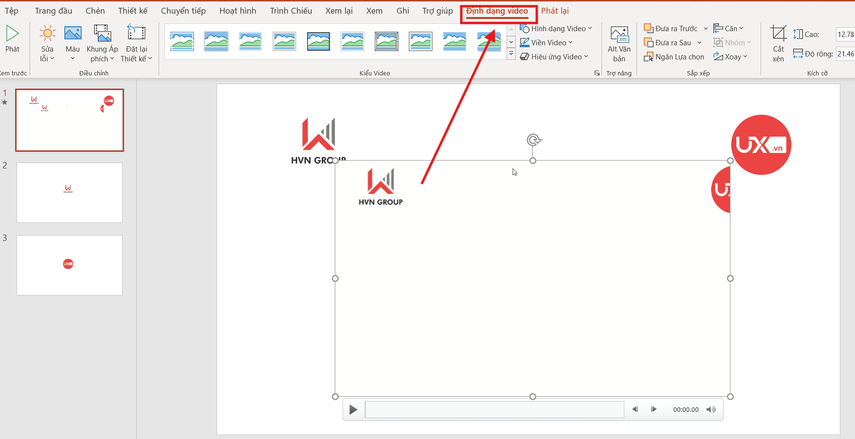 Định dạng video