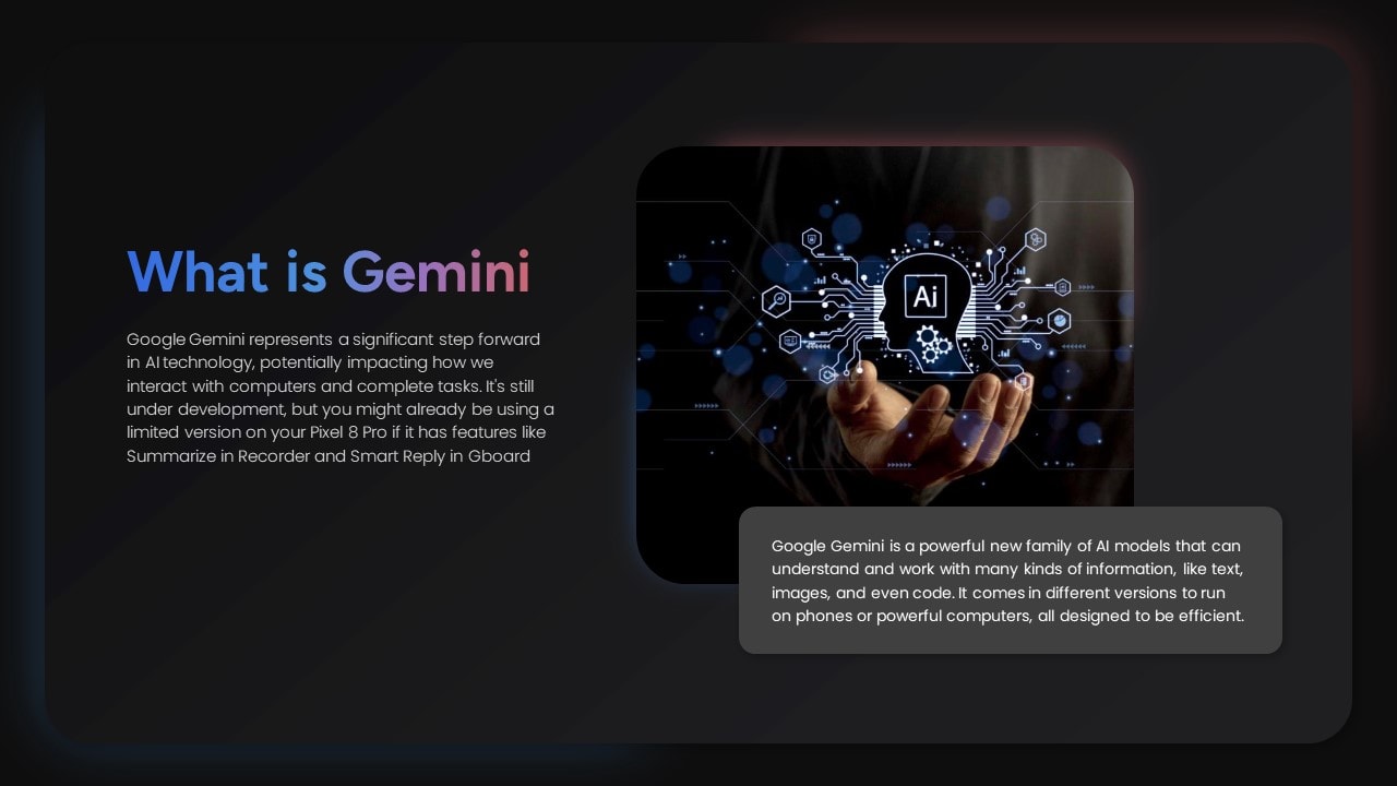 Gemini trong Google Slides: Cách sử dụng AI để tạo slide nhanh và chuyên nghiệp 12 Gemini