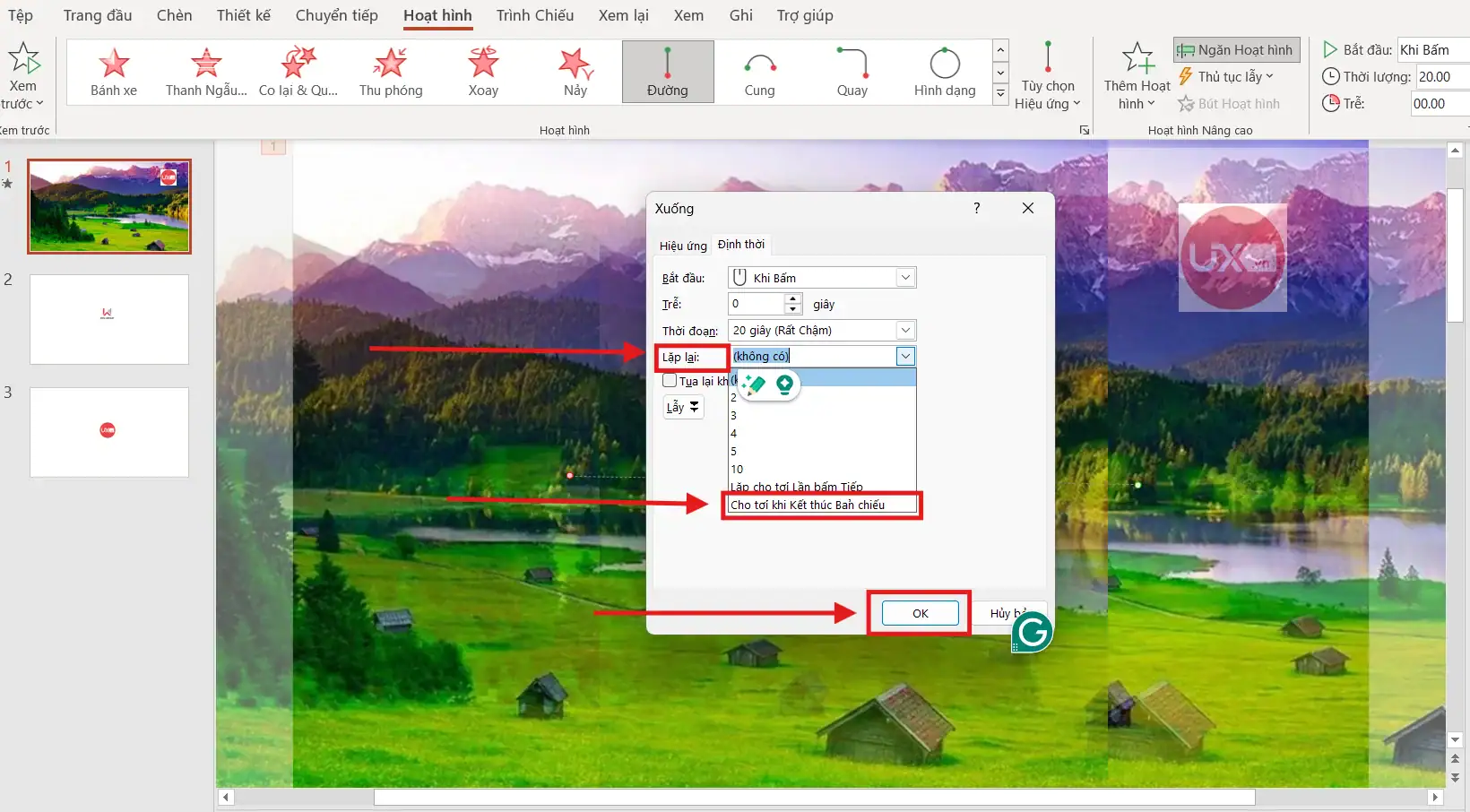 Hiệu ứng Background Ppt