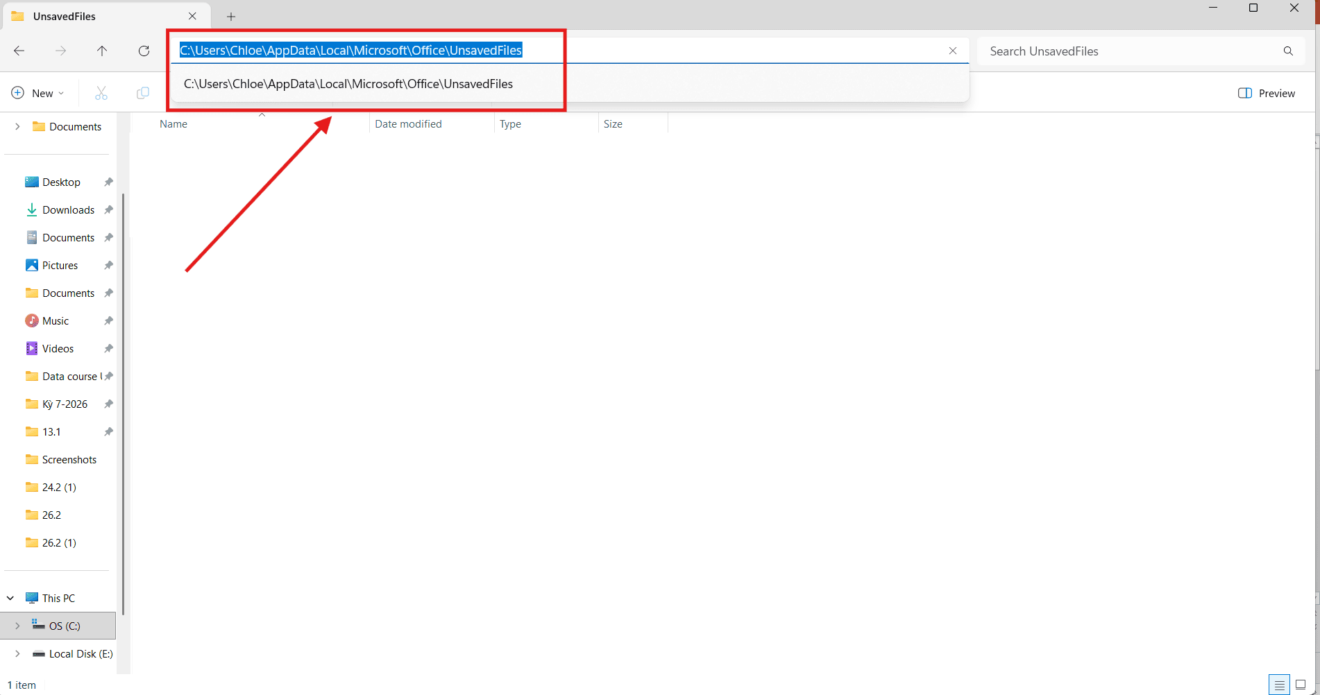 Khôi phục file Ppt