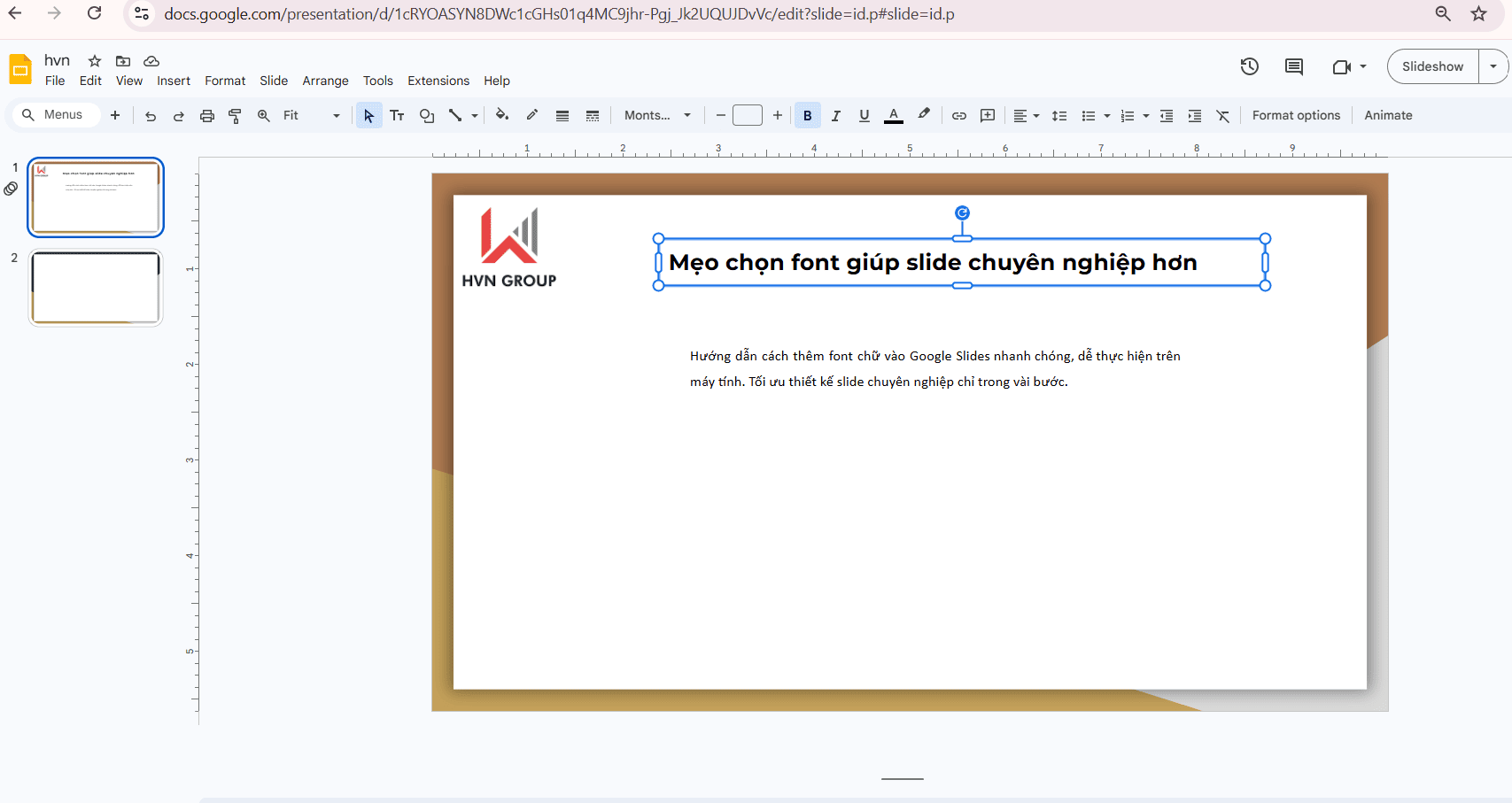Thêm font chữ trong Google Slides: Hướng dẫn chi tiết và dễ thực hiện 11 Mẹo chọn font chữ