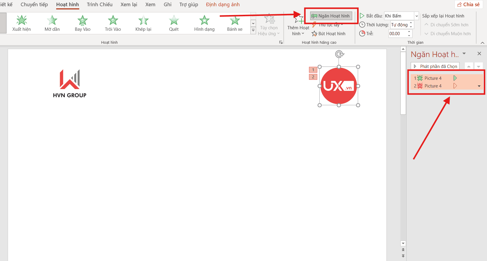 Sắp xếp cơ chế hiệu ứng