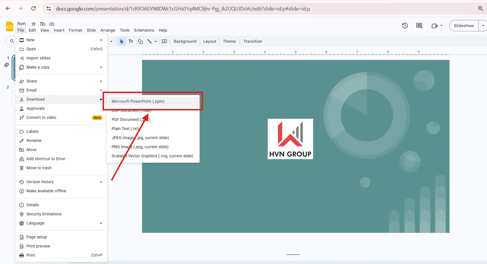 Tải slide PowerPoint trực tuyến