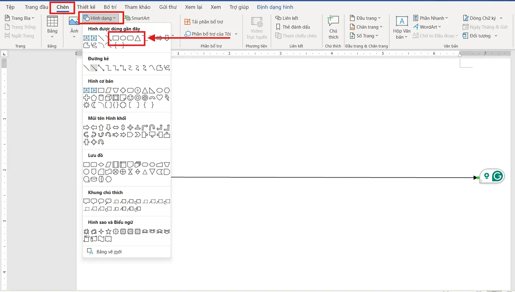 Hướng dẫn 02 cách tạo timeline trong Word dễ thực hiện cho người mới 10 Tạo Timeline bằng Shape trong Word