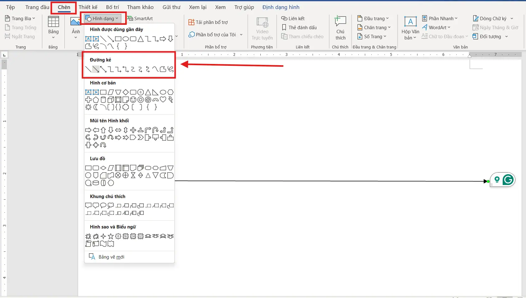 Hướng dẫn 02 cách tạo timeline trong Word dễ thực hiện cho người mới 9 Tạo Timeline bằng Shape