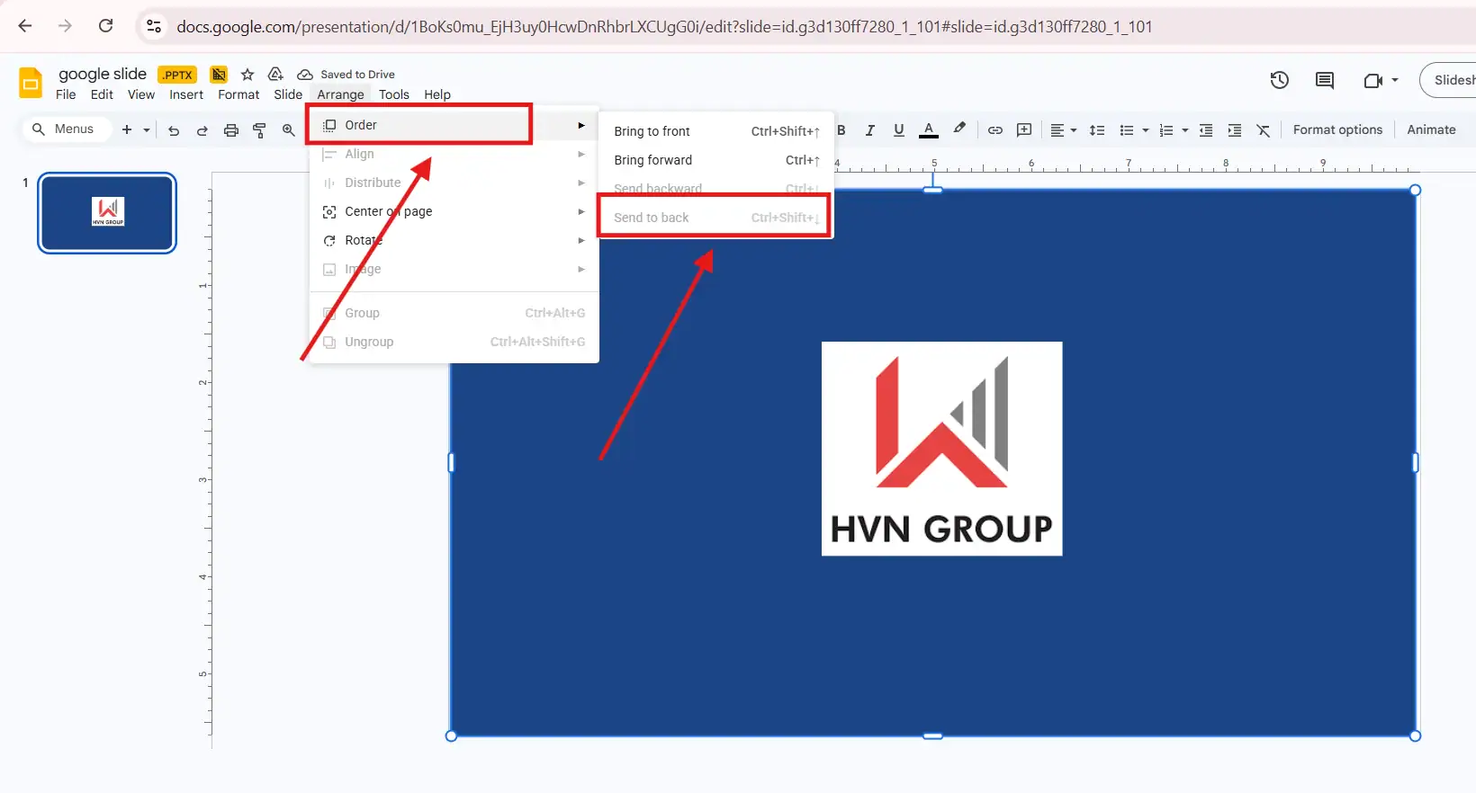 Cách chèn background cho Google Slide giúp slide chuyên nghiệp hơn 12 Thay đổi background bằng shape