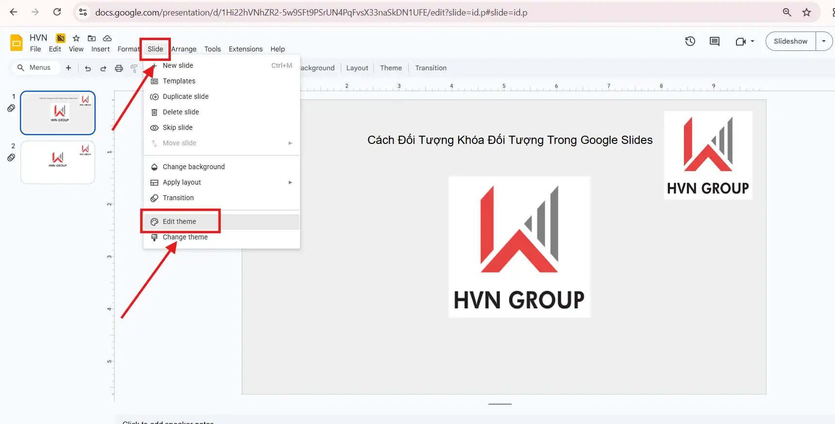 Cách mở khóa đối tượng khóa