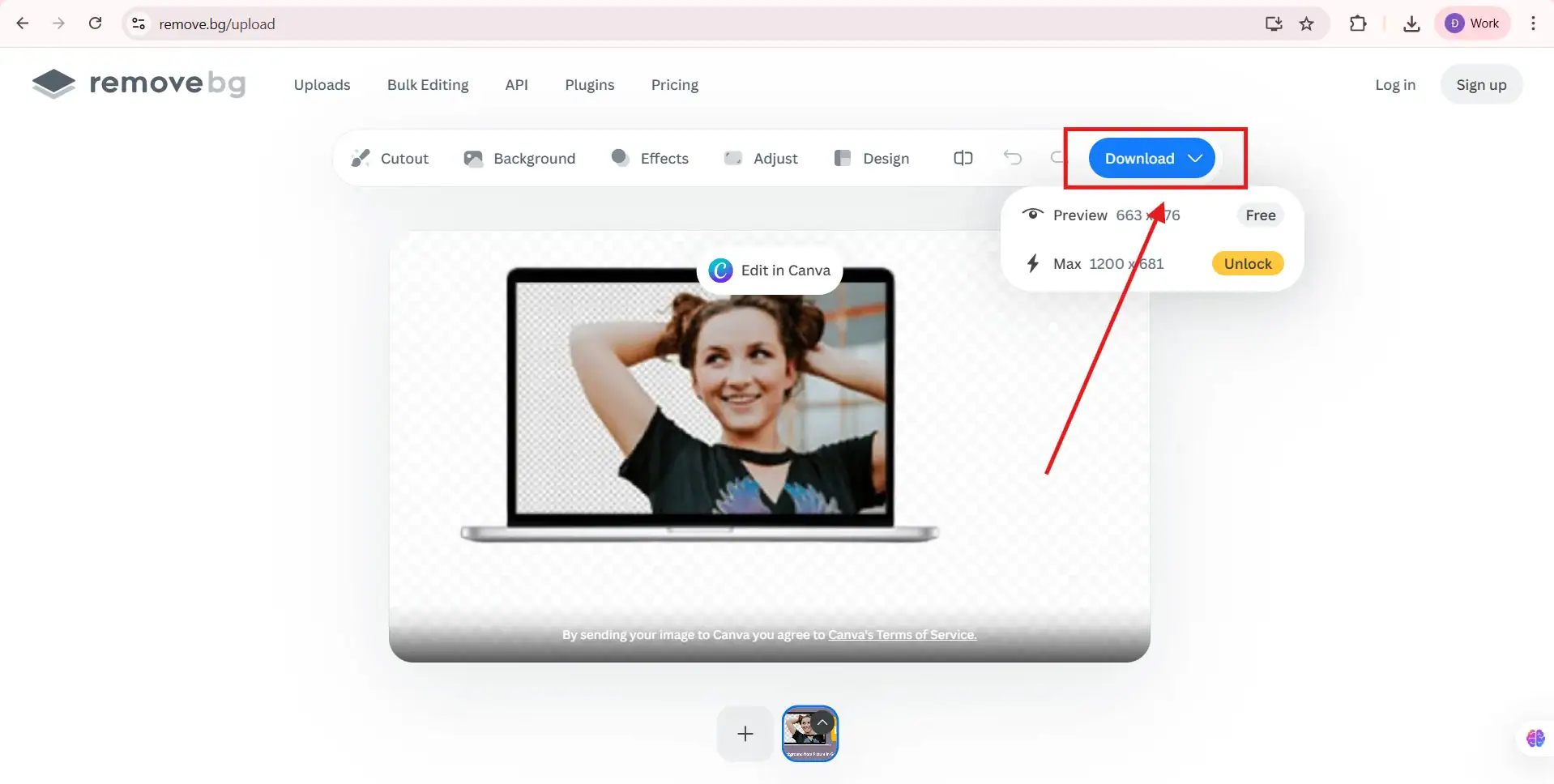 Cách Remove background