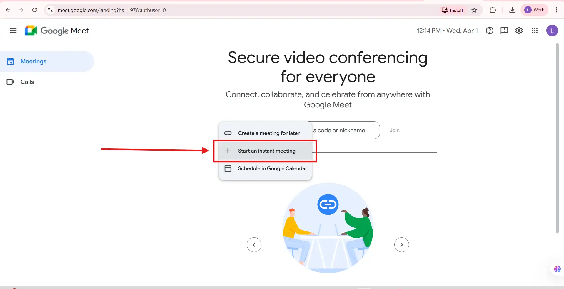 Ghi lại bài thuyết trình trên Google Slides