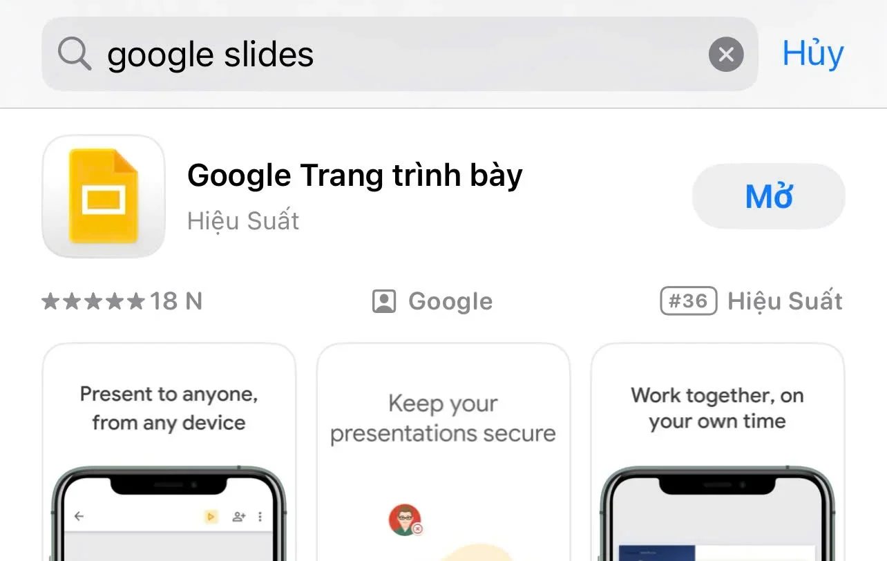 Google slides