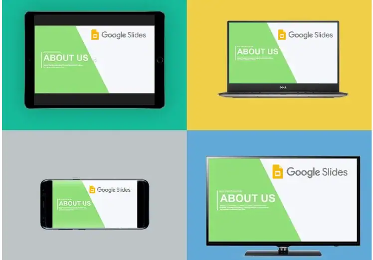 Thay đổi kích thước slide trong google slides