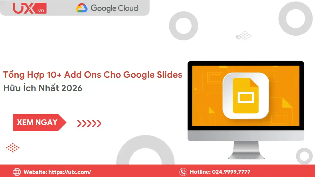 Tiện ích trong Google Slides