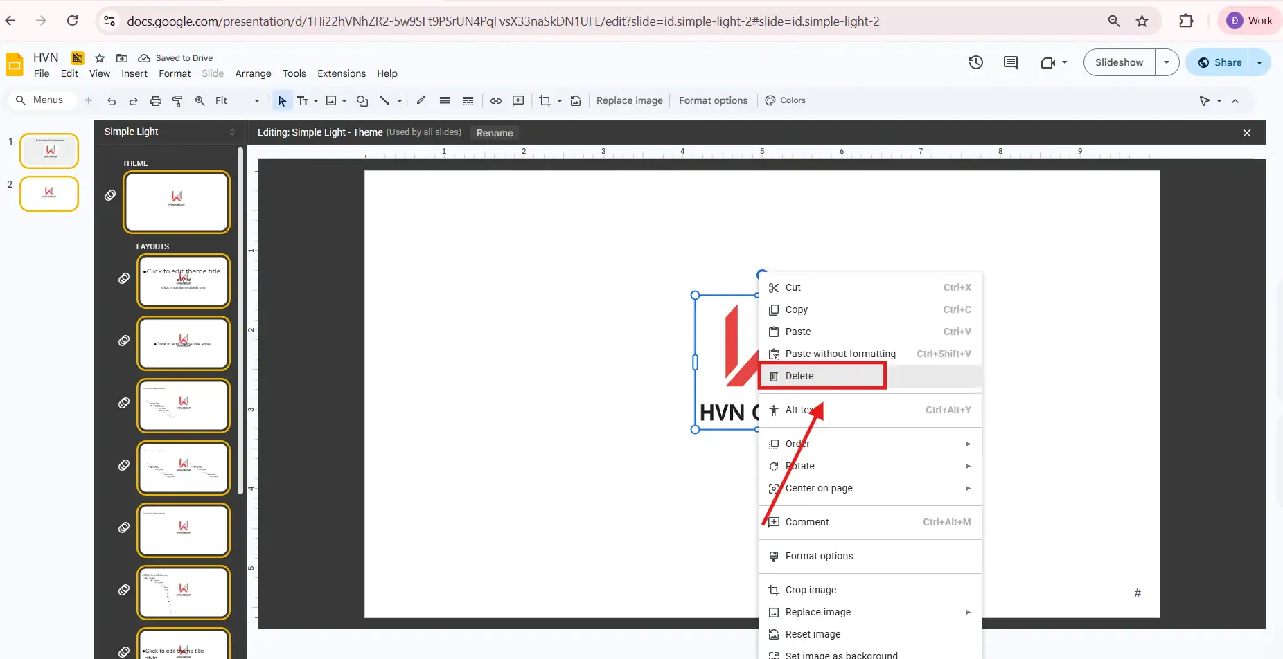 Xóa đối tượng bị khóa