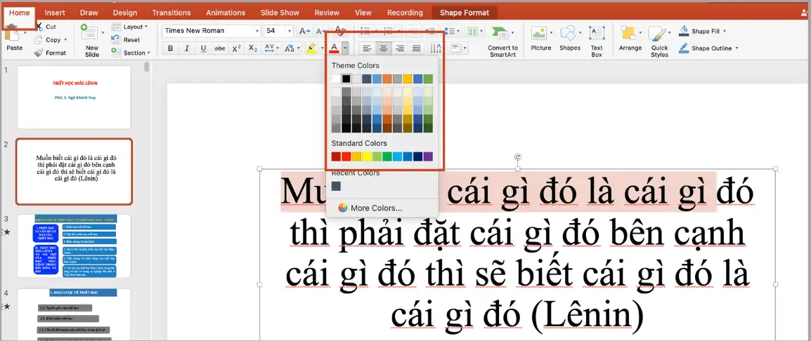 Hướng dẫn 03 cách highlight trong PowerPoint đơn giản & dễ làm 7 Highlight bằng hiệu ứng