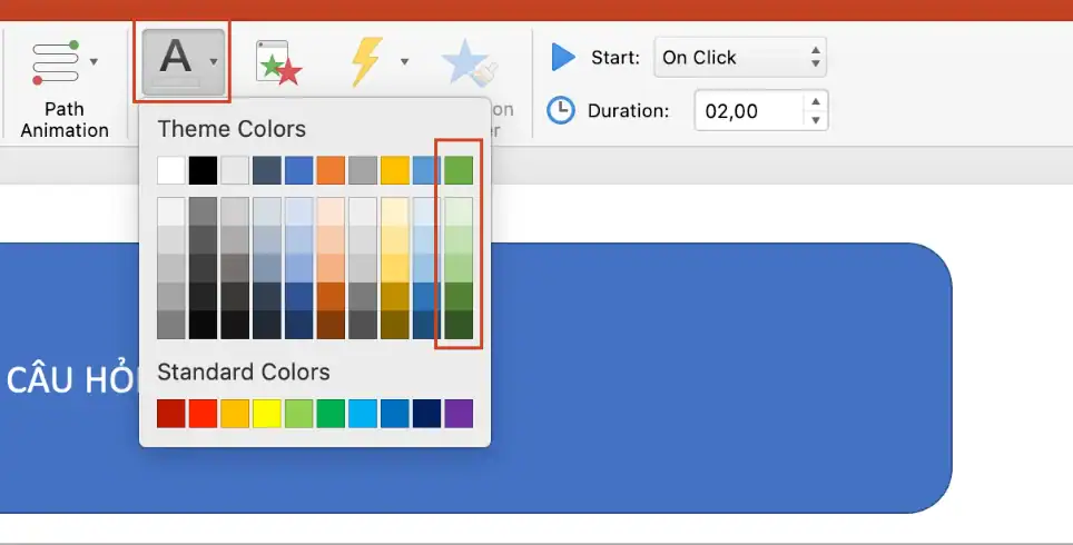 Cách làm trò chơi câu hỏi trắc nghiệm trên PowerPoint chi tiết từ A - Z 8 Hướng dẫn cách làm trò chơi câu hỏi trắc nghiệm trên PowerPoint