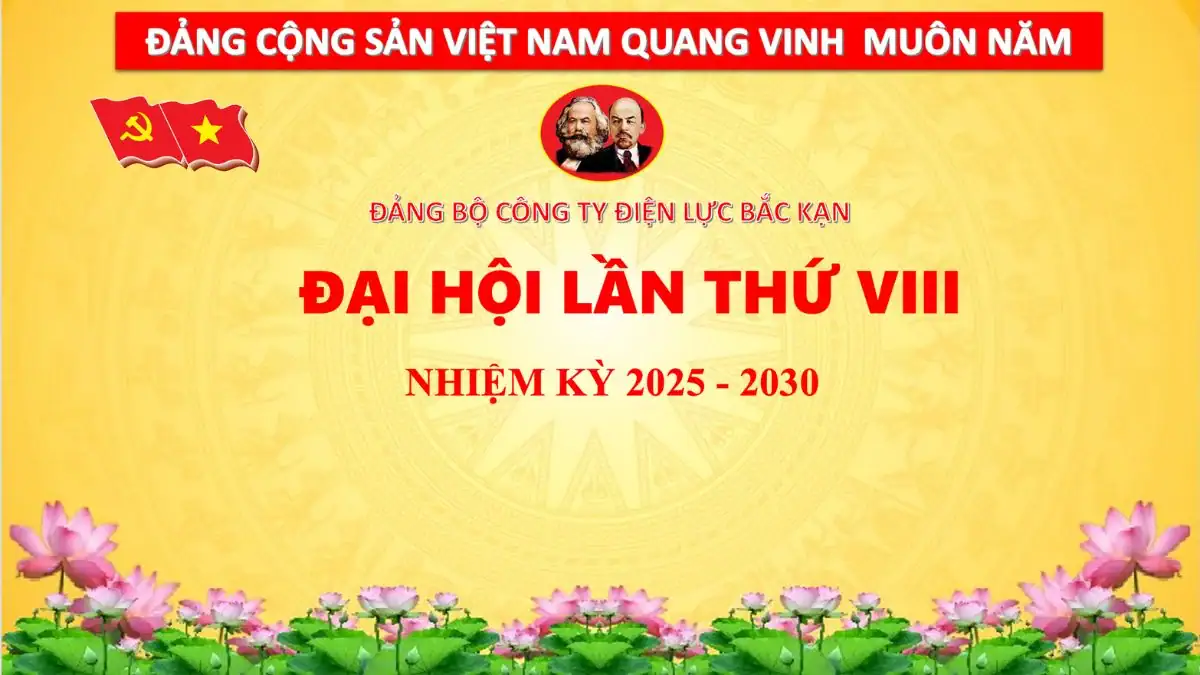 Slide giới thiệu đại hội Đảng