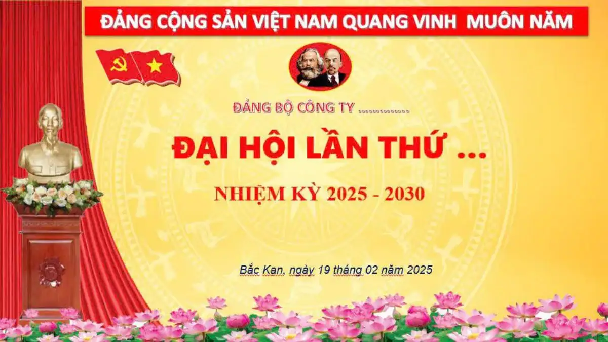 Slide giới thiệu đại hội Đảng
